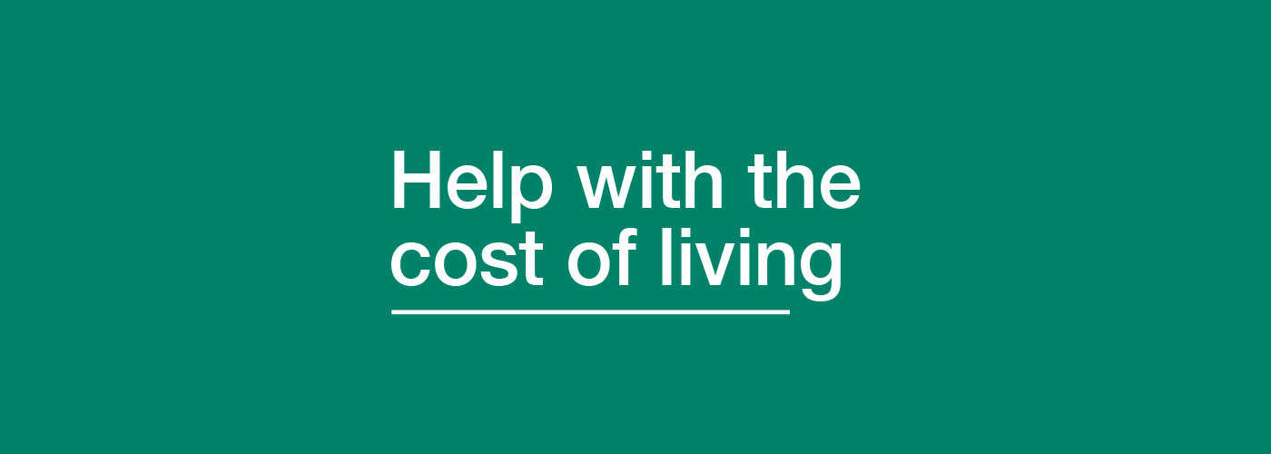 Help with the cost of living